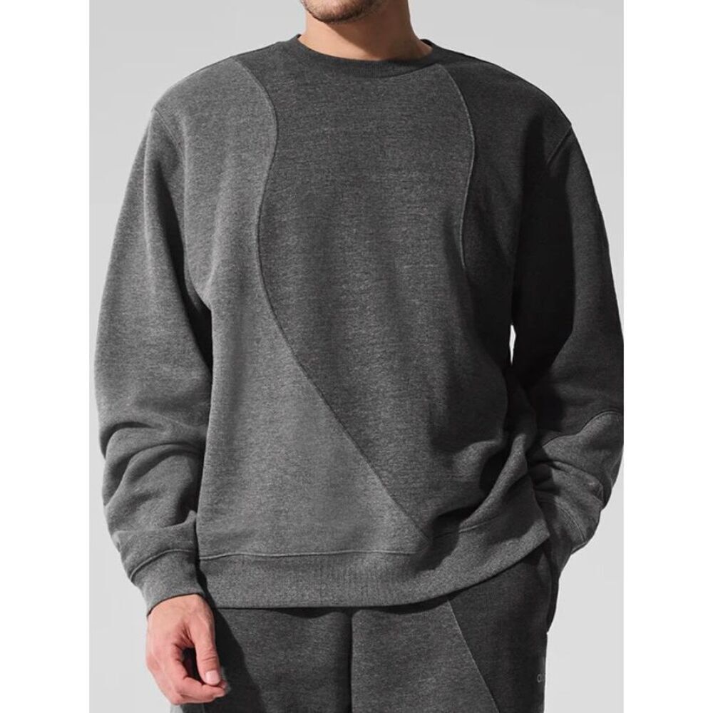 Alo Make Waves Crew Neck Pullover Sweatshirt Size M